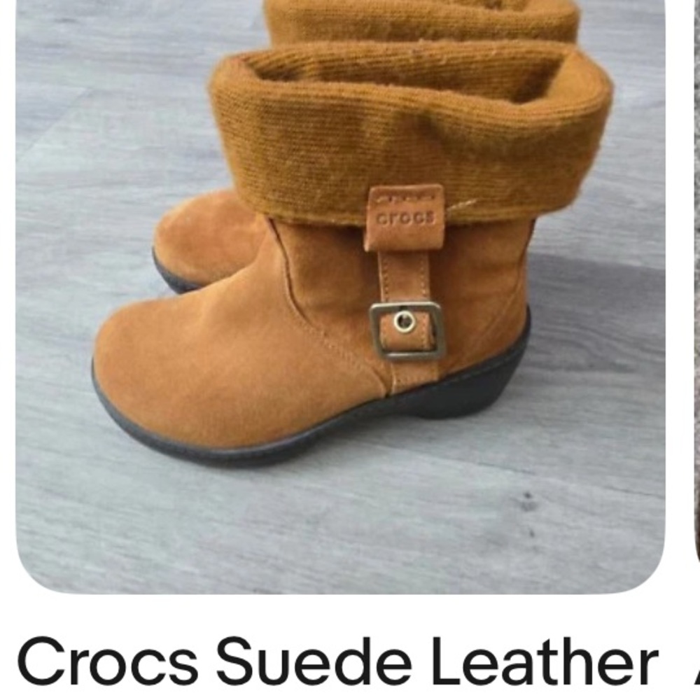 CROCS Brown Ankle Boots